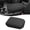 Washable Fabric-Black, variant on KBH Center Console Cover for Nissan Titan Accessories 2016-2024, Leather Middle Console Armrest Cover Protector, Black (Bucket Seat Only)