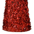 thumbnail image 3 of Regency International 12/18" Glamour Sequin Tree, Set of 2, Red, 3 of 3
