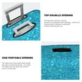 thumbnail image 5 of Kll Blue Glitter Luggage Cover Suitcase Cover Suitcase Protector (Luggage not included)-X-Large, 5 of 8