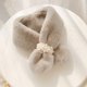 thumbnail image 3 of Bufanda de cuello Bufandas Peludas Sólido Cálido Fleece Faux Fur Soft Coze Para El Vestido De Abrigo Caqui Caqui Magideal Bufanda de cuello, 3 of 7