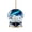 Polar Bear, variant on Hanging Christmas Snow Globe Ornament, Polar Bear Scene with Aurora & Mountains, Clear Ball Tree Decoration for Holiday Party Gift, 3.94in