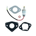 Engines Kit Repair Fuel ShutOff Solenoid Valve with Carburetor Gasket