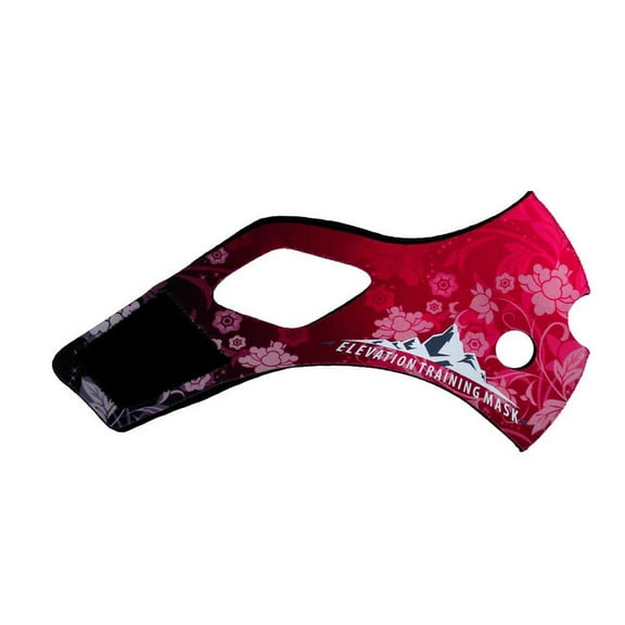 Training Mask 2.0 Sleeve Dark Pink Floral-Medium