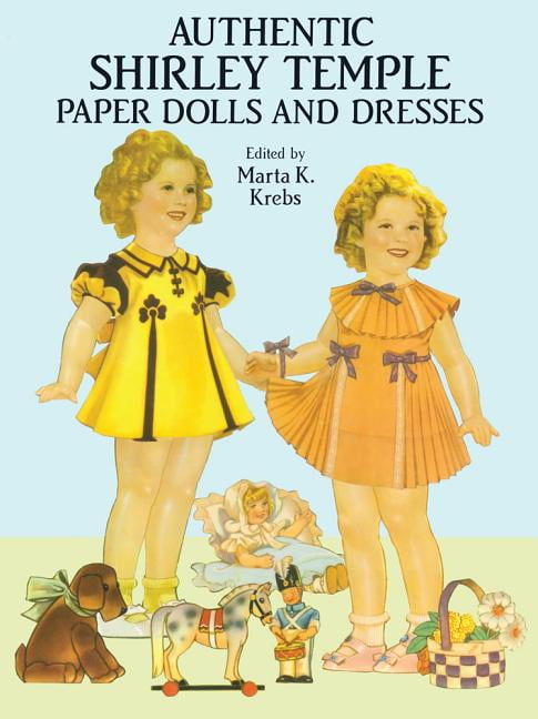 for sale online Dover Celebrity Paper Dolls Ser. Authentic Shirley Temple Paper Dolls and Dresses 1991, Stickers 
