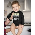 thumbnail image 3 of Tstars Boys Unisex Easter Holiday Shirts No Bunny Loves Me Like Jesus Happy Easter Party Shirts Easter Gifts for Boy Christian Baby Long Sleeve Bodysuit, 3 of 5