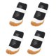 thumbnail image 1 of Small Dog Shoes Dog Feet Covers Hollow Mesh Design Indoor Use Non-slip 4Set, 1 of 4