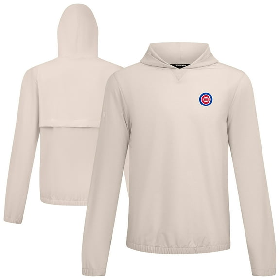 Men's Levelwear Khaki Chicago Cubs Action Insignia 2.0 Pullover Hoodie