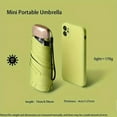 thumbnail image 2 of Portable Mini 50 fold Umbrella Sun Umbrella Sun Umbrella Sun Sunscreen Umbrella (Navy Blue), 2 of 7