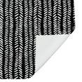 thumbnail image 6 of Creative Products Black Herringbone Pattern 71x74 Shower Curtain, 6 of 7
