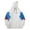 White, variant on sususu Mens Hoodies Pullover 3X Oversized Hoodie Pullover Casual Streetwear Long Sleeve Sweatshirt With Hood For Loose Fit Comfort,Blue,M