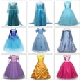 thumbnail image 4 of Vestido infantil para niñas Vestido infantil de princesa Vestido infantil de actuación Vestido de princesa, 4 of 6