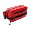 thumbnail image 4 of Bolsa impermeable para señuelos de pesca, bolsa de pecho para caña de pescar, riñonera portátil, riñonera para actividades al aire libre, senderismo, Rojo, 4 of 8