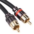 thumbnail image 2 of Adaptador De Cable De Subwoofer Amplificador De Cable De Señal Rca De Audio Estéreo Para El Hogar Del Coche De 4,8 M Serendint VI002654-00, 2 of 6