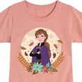 thumbnail image 3 of Frozen - Fall - Anna & Leaves - Toddler & Youth Girls Short Sleeve Graphic T-Shirt, 3 of 5