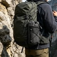 thumbnail image 6 of Waterproof Nylon Backpack Strap Pouch, Portable Phone Water Bottle Carrier Bag, Lightweight Wear Resistant Storage Pocket for Hiking Camping Cycling Outdoor Travel(Black）, 6 of 8