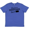 thumbnail image 3 of Inktastic Someone in Pennsylvania Loves Me Youth T-Shirt, 3 of 5