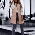 thumbnail image 3 of Vedolay Jackets for Women Fashion Solid Color Casual Long Button Down Pocket Casual Jacket,Pink M, 3 of 4