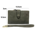 thumbnail image 2 of Carteras pequeñas para mujer, pulsera con ranuras para tarjetas, monedero con cremallera, cartera para tarjetas de crédito, 2 of 6