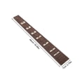thumbnail image 2 of BRIGHTFUFU Fingerboard Guitar Neck Shell 1Pcs Dark Brown Acoustic Guitar Parts, 2 of 8