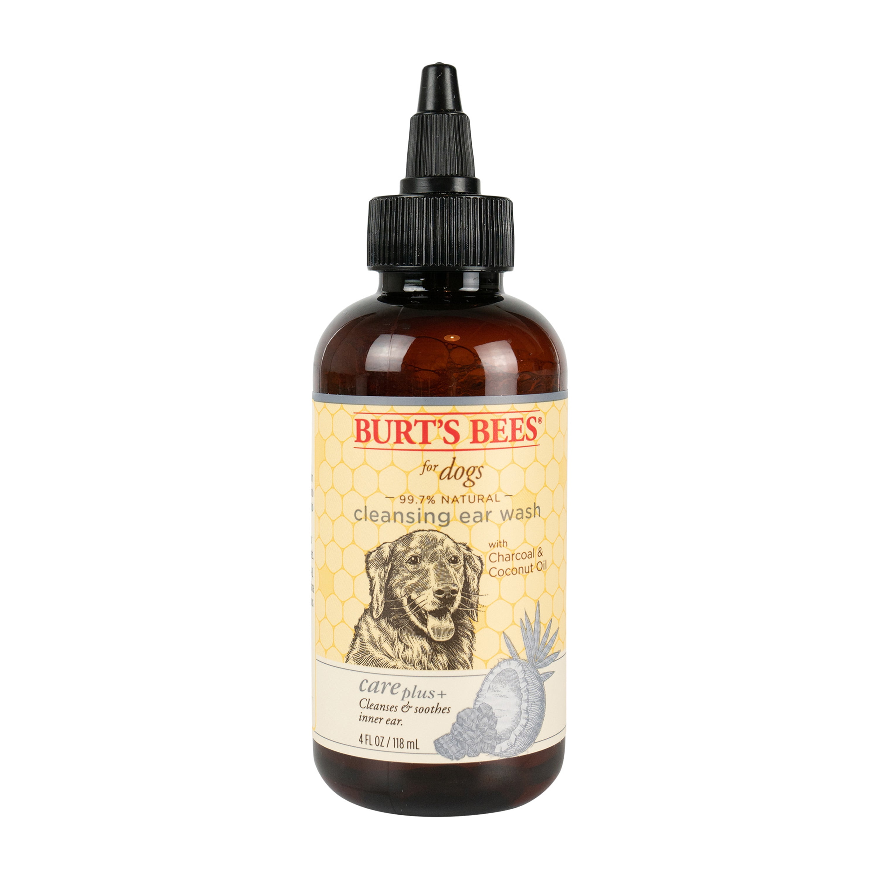 Burt's Bees Care Plus Charcoal & Coconut Oil Dog Ear Rinse
