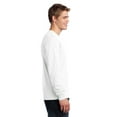 thumbnail image 2 of Port & Company Long Sleeve 5.4-oz. 100% Cotton T-Shirt. White. XL., 2 of 3