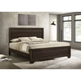 thumbnail image 2 of Kauffman Wood Eastern King Panel Bed Dark Cocoa, 2 of 9