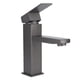 thumbnail image 2 of Grifo de agua Ticfox para Lavabo acero inoxidable mate Rosca G1/2 pulgadas frío y caliente forma cuadrada, 2 of 14