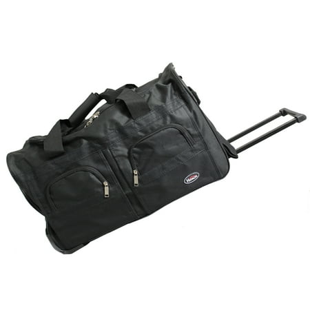 American Hipack Deluxe 22-inch Carry-On Rolling Duffle Bag - 0