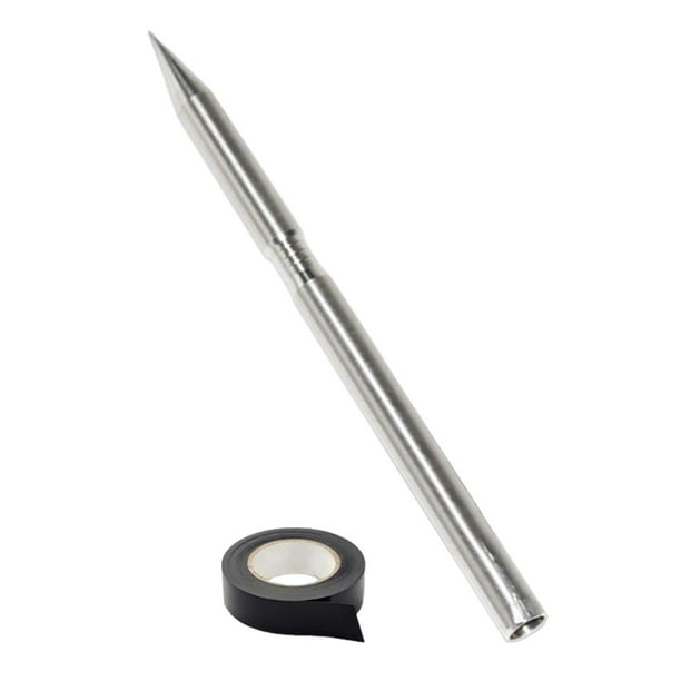 Piercing de rosca de 20 cm de largo para nariz de toro, ideal para ganado, vacas y animales de granja. 12 mm