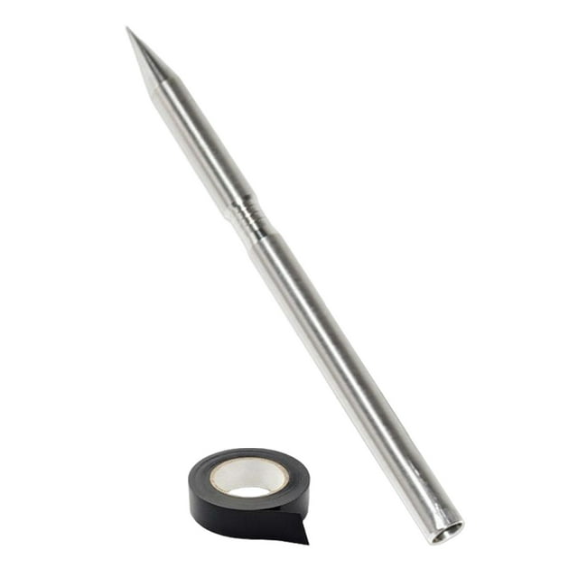 Piercing de rosca de acero inoxidable 304, 20 cm, Pin reutilizable y resistente 12 mm Salvador Piercing Nariz De Vaca