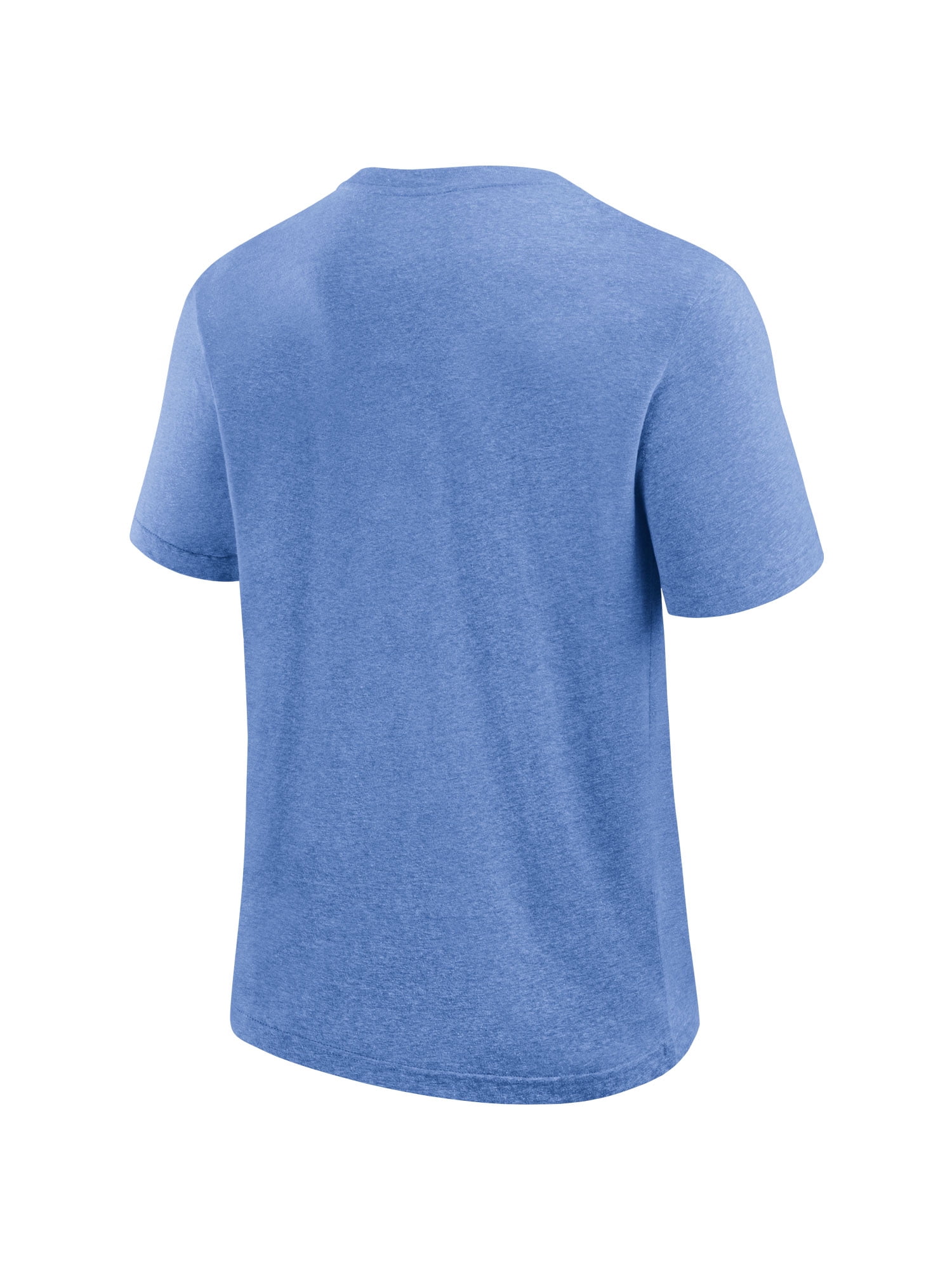 NFL Detroit Lions Men's Synthetic Blue Heather Short Sleeve T-Shirt