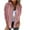 Pink, variant on MaFYtyTPR Coat Fall And Winter Hooded Sweatshirt For Womens Loose Long Sleeves Jacket Solid Color Casual Going Out Coat Blue L