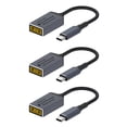 thumbnail image 1 of 3X PD100W para DC Square Jack A USB Tipo-C Cable de Carga Convertidor Compatible con el Cargador de Computadora Portátil, 1 of 5