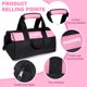 thumbnail image 3 of Bolsa de herramientas FASTORS rosa para mujer con boca ancha de 33 cm, 3 of 6