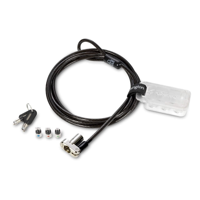 Cable de bloqueo para portátil Kensington Universal 3 en 1 con llave