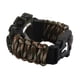 thumbnail image 5 of Reloj digital de escalada para hombre Relojes deportivos impermeables al aire libre Relojes de pulsera electrónicos con brújula Paracord Band, 5 of 5