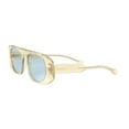 thumbnail image 4 of BURBERRY BE4322 387980 Transparent Yellow Azure 61 mm Women's Sunglasses, 4 of 12