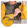 thumbnail image 3 of Manchon de Bras de Soudeur Professionnel 60cm Cuir de Vachette Fendu Protection Résistante aux Flammes, Facile à Utiliser, 3 of 5