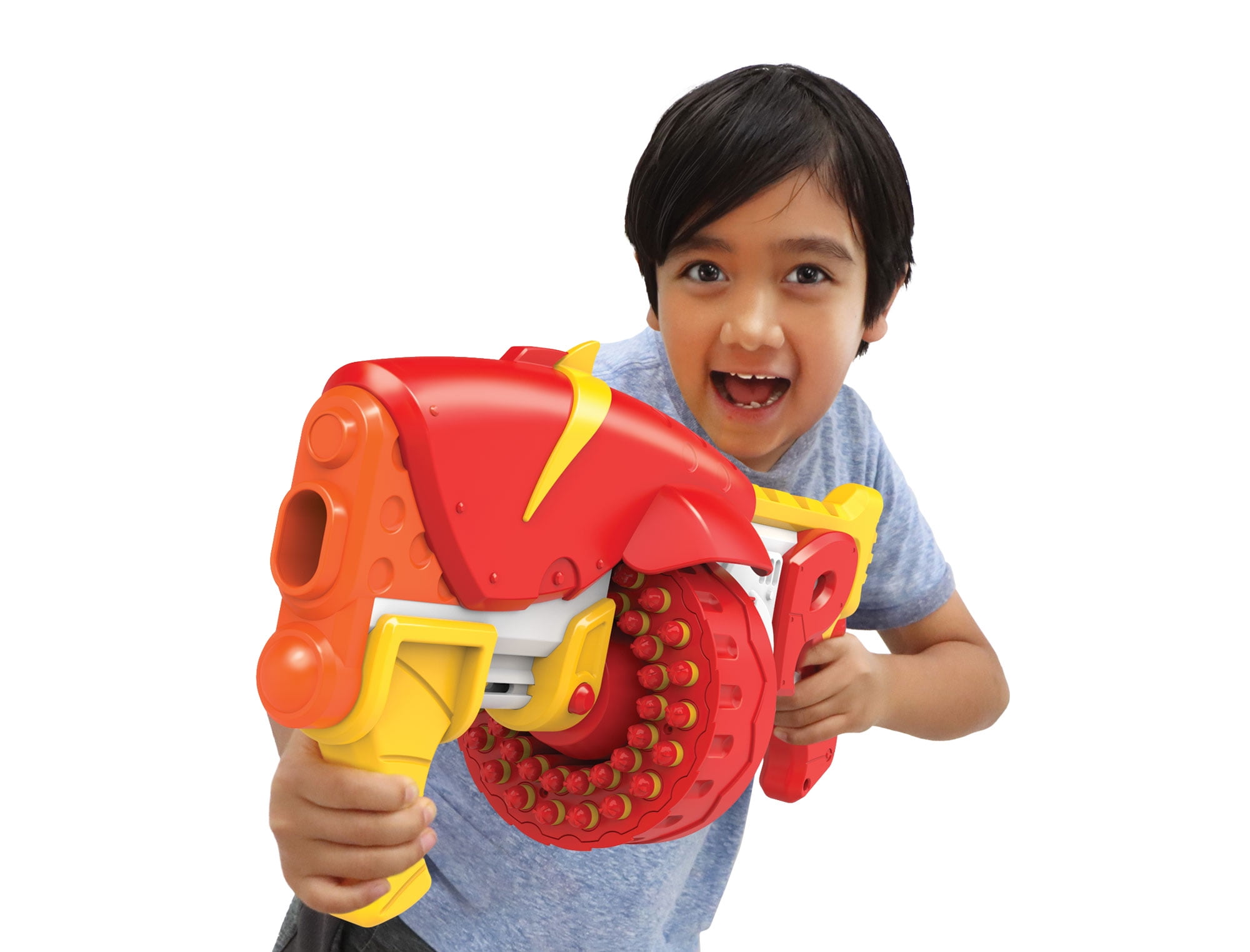 Ryan's World Renegade - Shot Rapid Shot Blaster - 80 Dart Packout