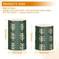 thumbnail image 6 of Yayeee Flameless Candles with Remote Flickering Battery Operated Multi Color Changing, Dark Green Leaves, 6 of 7