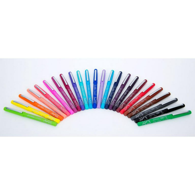 Mega Brand Writing Instruments - Scribble Stuff 24 Count Felt Tip Pen Set  Me Toy Reviews 2023