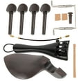 thumbnail image 4 of 1 juego de accesorios de repuesto para violín Wood Craft, piezas profesionales para violín, 4 of 7