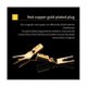 thumbnail image 4 of 8PCS HIFI Banana Y Spade Y Gold Plated Pure Copper Screw Fork HiFi Speaker Spade Connector Plugs-Co, 4 of 5