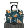 thumbnail image 2 of FORMRS 16" Laptop Bag Carrying Sleeve Case with Handle Travel Shoulder Briefcase, Blue Oranges, 2 of 8