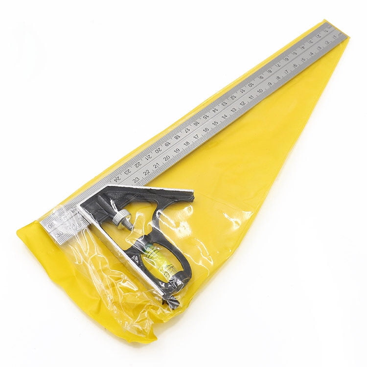 Adjustable Engineers Combination Try Square Set Right Angle Ruler-New 12” 30cm 