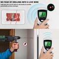 thumbnail image 3 of 5-In-1 Wall Detector Metal/Wood/Current Multi-function Detection LCD Display Audio Alarm Wall Scanner Home Improvement Engineering Detection Tool, 3 of 5