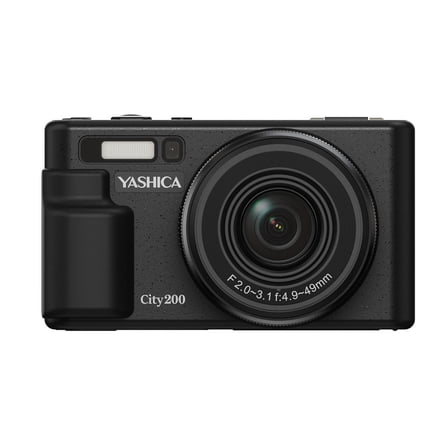 Yashica City 200 13MP 5K Ultra HD Digital Camera, Black