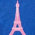 thumbnail image 2 of CafePress - EIFFEL TOWER PINK - Cute Infant Baby Football Bodysuit, 2 of 3