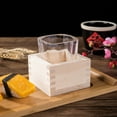 thumbnail image 4 of Advancent Caja de taza de sake japonesa práctica de 4 piezas para un fácil almacenamiento y servicio elegante y funcional Barra de herramientas, 4 of 6
