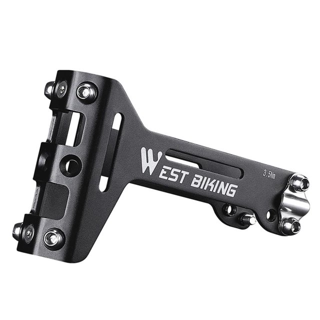 Adaptador de aleación de aluminio para soporte de extensión de portabotellas para sillín de bicicleta WEST BIKING